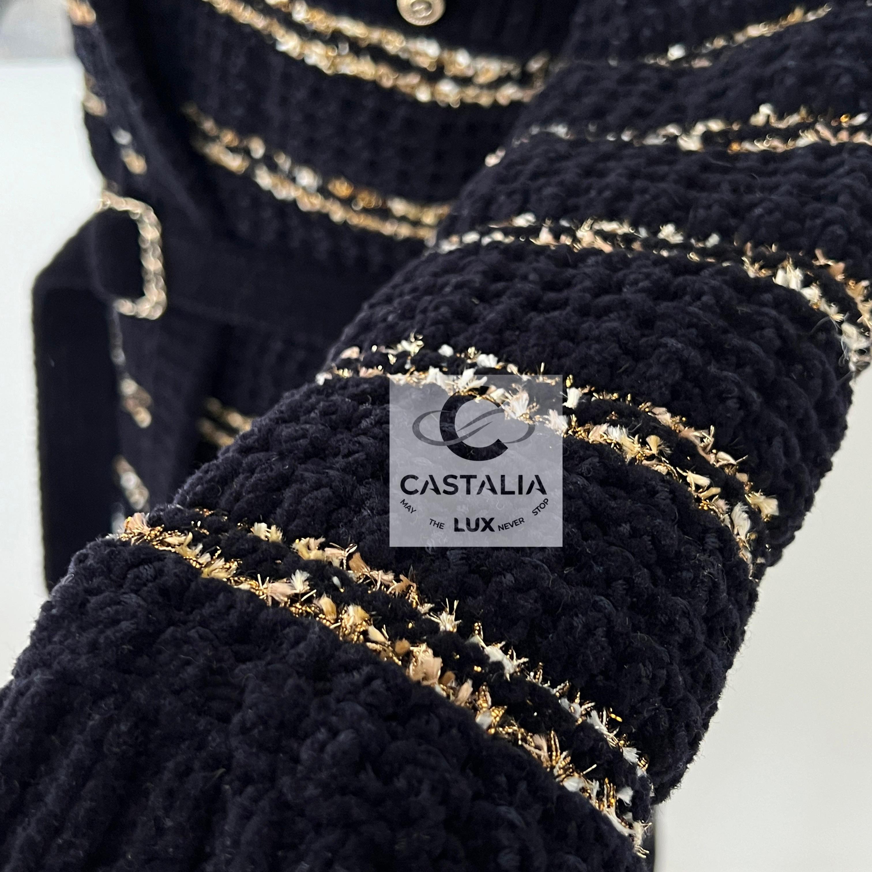Chanel New 31 Rue Cambon Runway Relaxed Coat 7