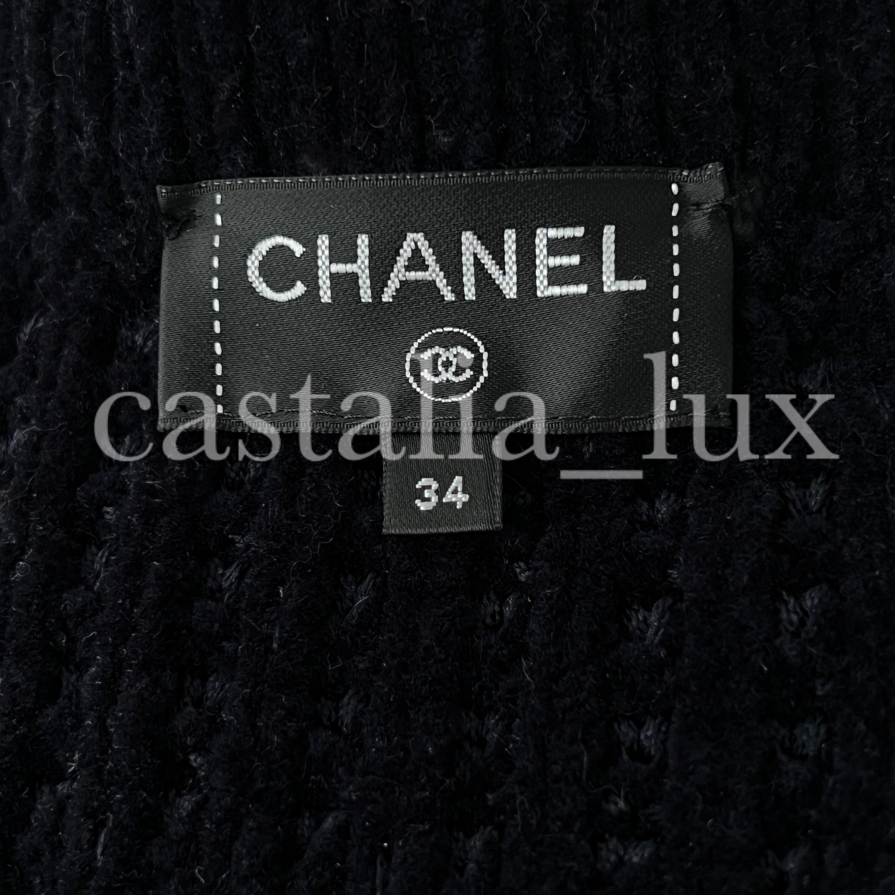 Chanel Neu 31 Rue Cambon Laufsteg entspannter Mantel im Angebot 9