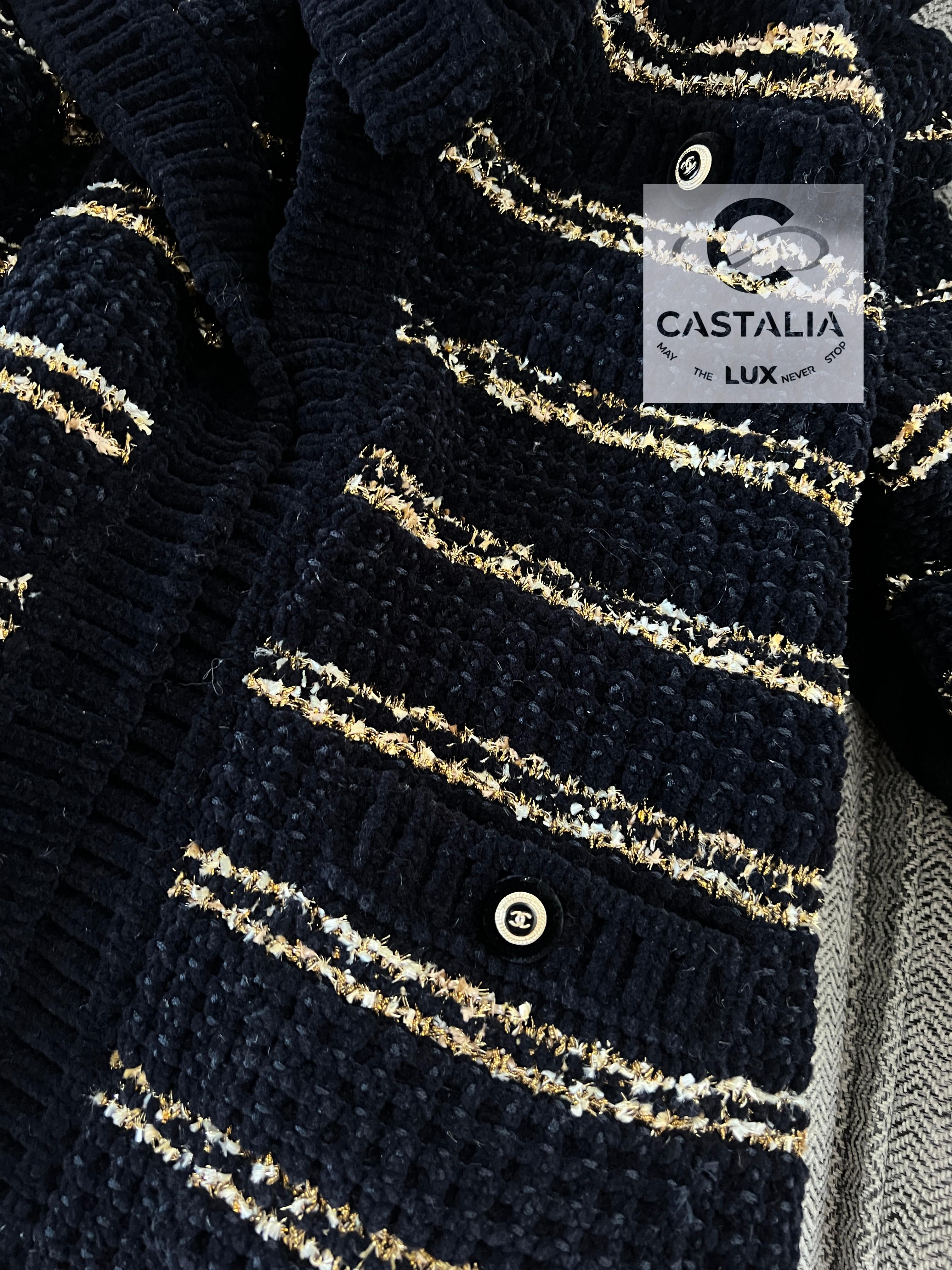Chanel New 31 Rue Cambon Runway Relaxed Coat 8