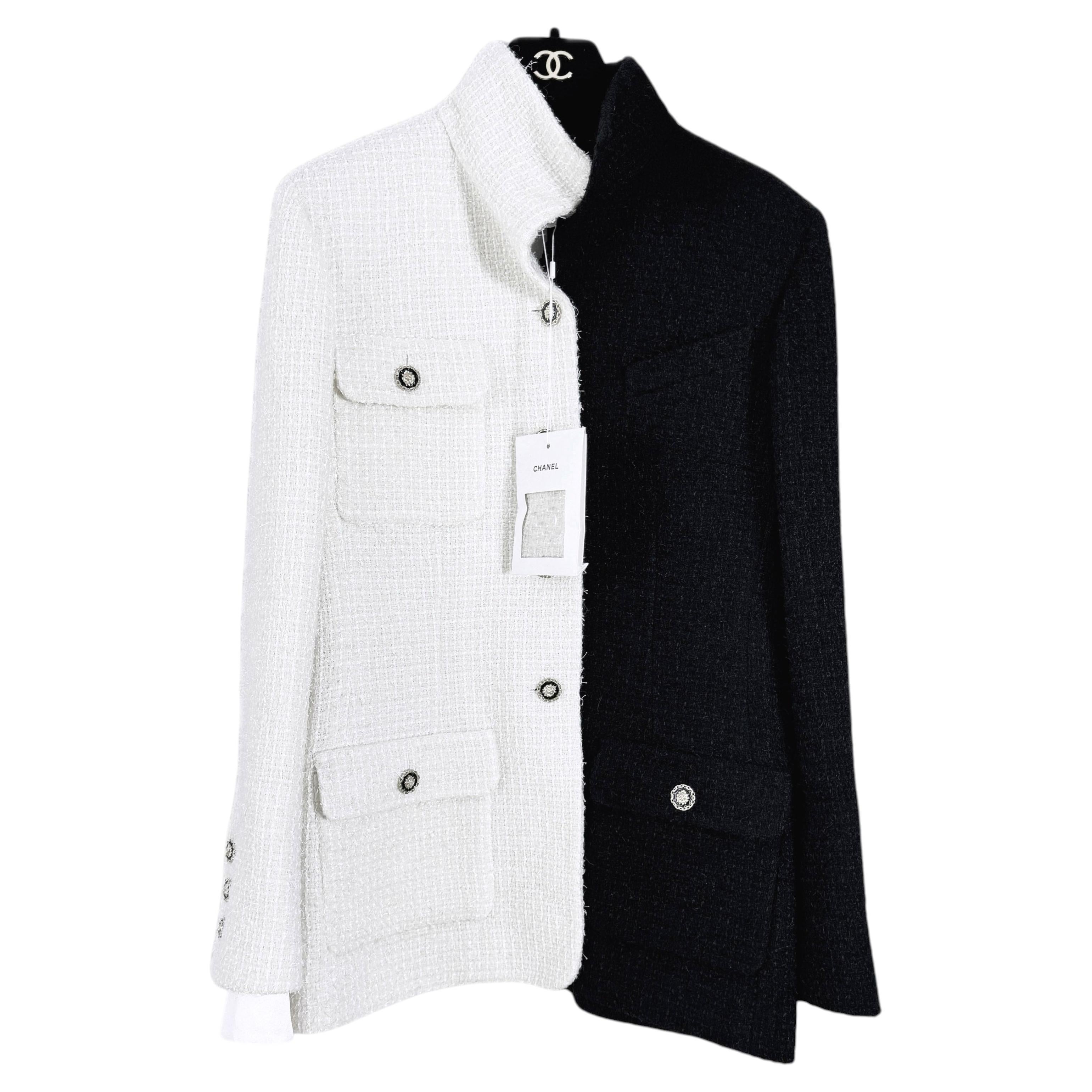 CHANEL : nouvelle veste en tweed « Statement » 31 rue Cambon en vente