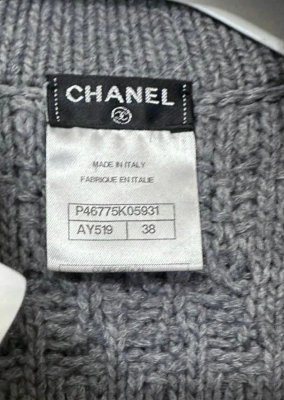 Chanel New 8K Mantel mit übergroßen CC-Knöpfen 6