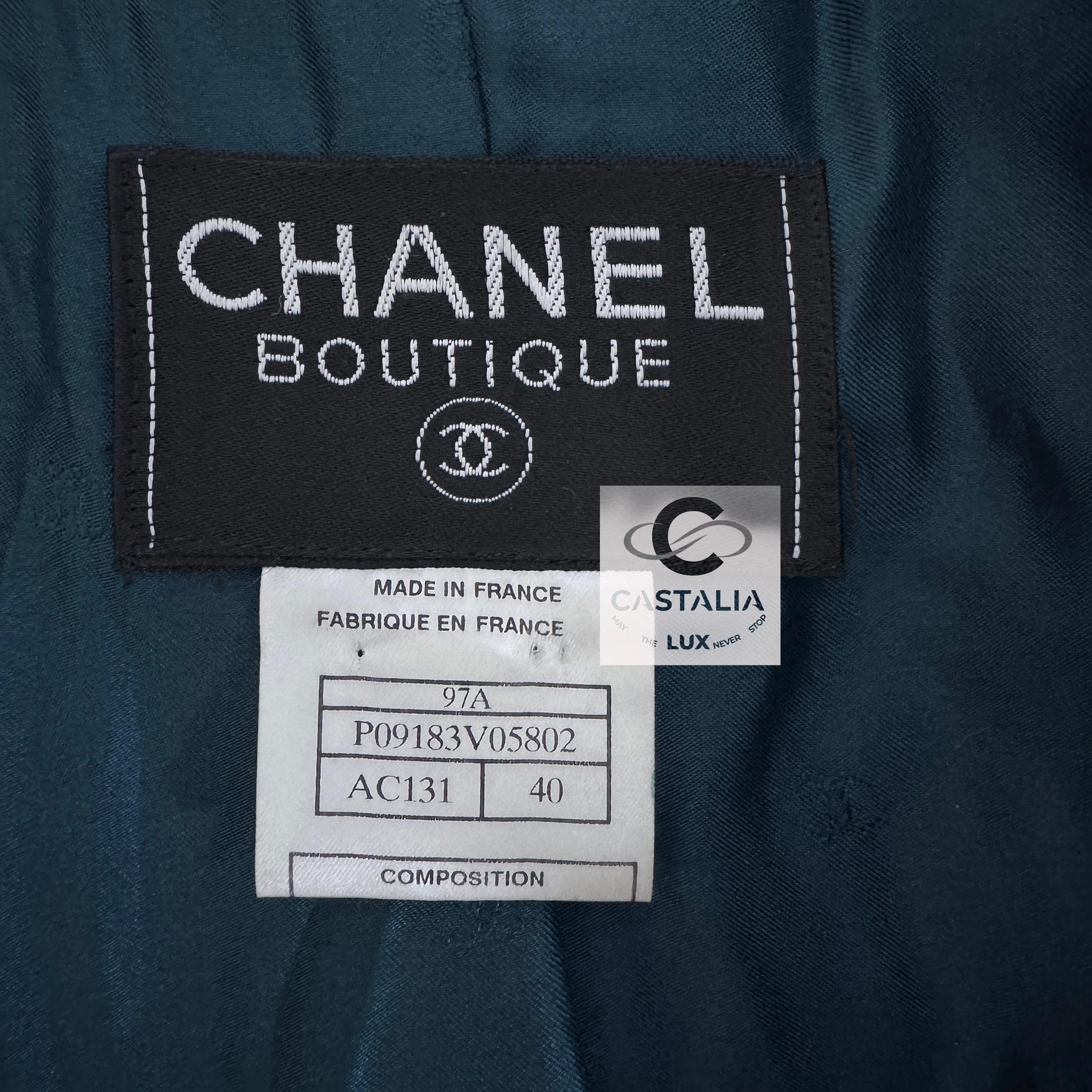 Chanel New 90s Rarest Iconic Tweed Jacket 5