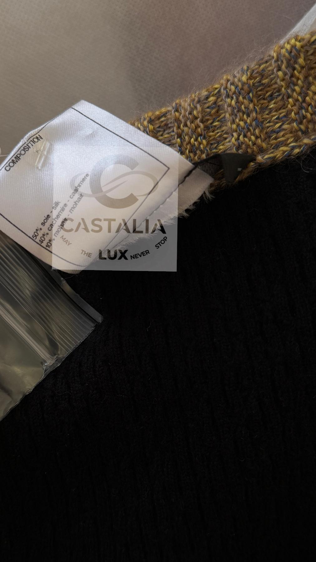 CHANEL Neu 9K$ Ikonische Coco Brasserie Gesteppte Jacke Kleid 38 FR im Angebot 14