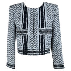 Chanel New 9K Iconic Gigi Hadid Style Tweed Jacket