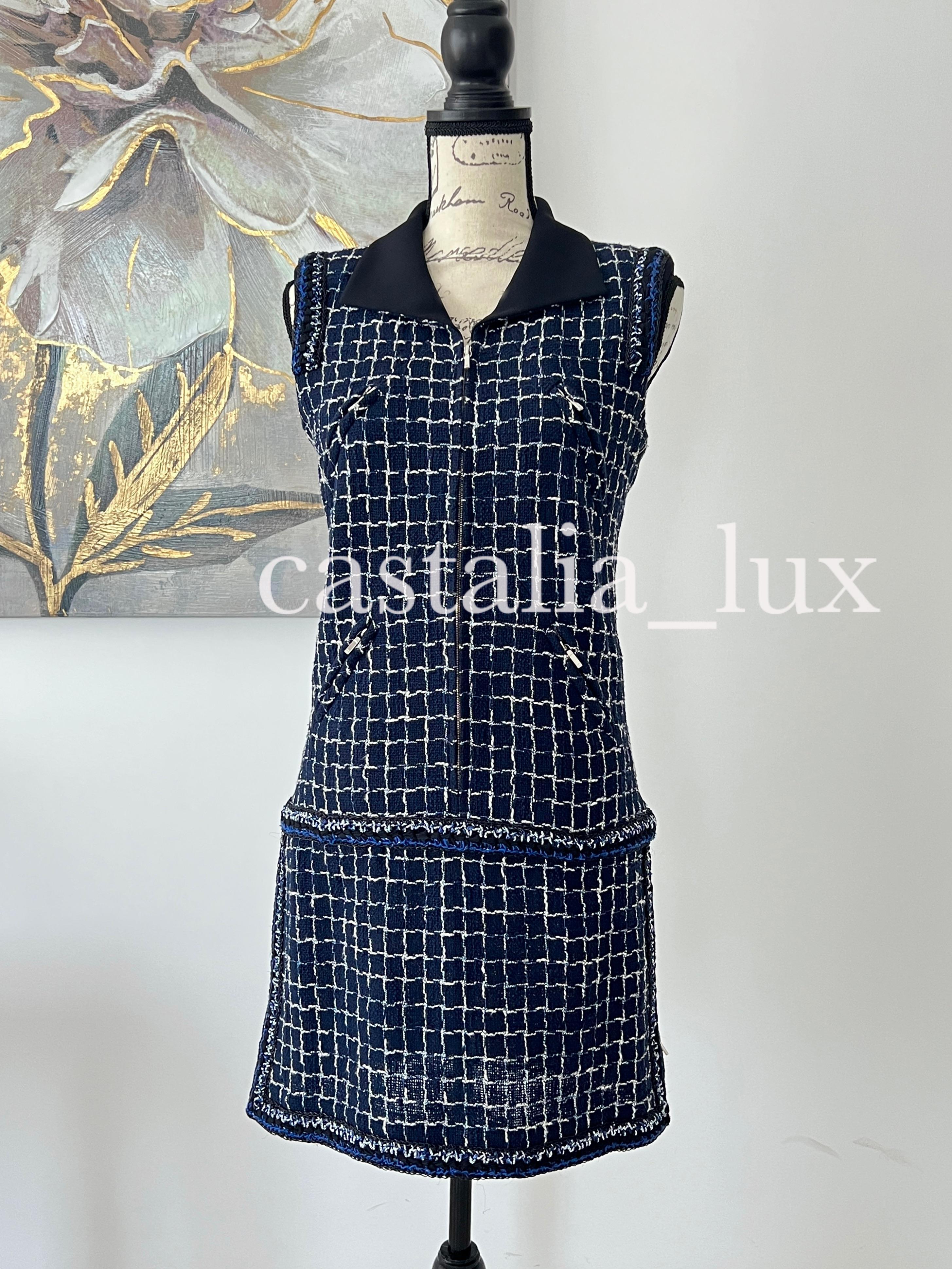Chanel New 9K$ Lesage Tweed Dress 7