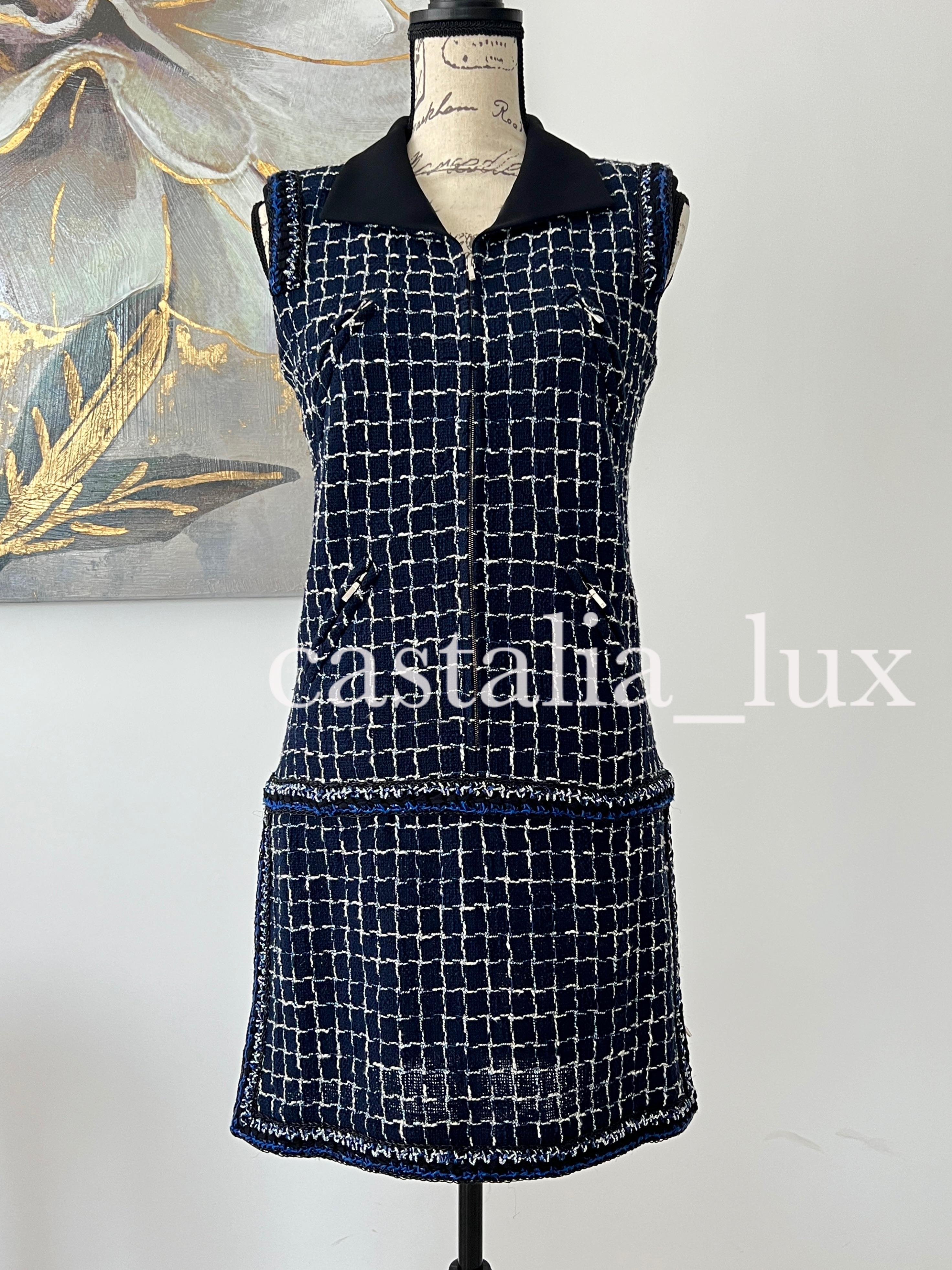 Chanel New 9K$ Lesage Tweed Dress For Sale 3