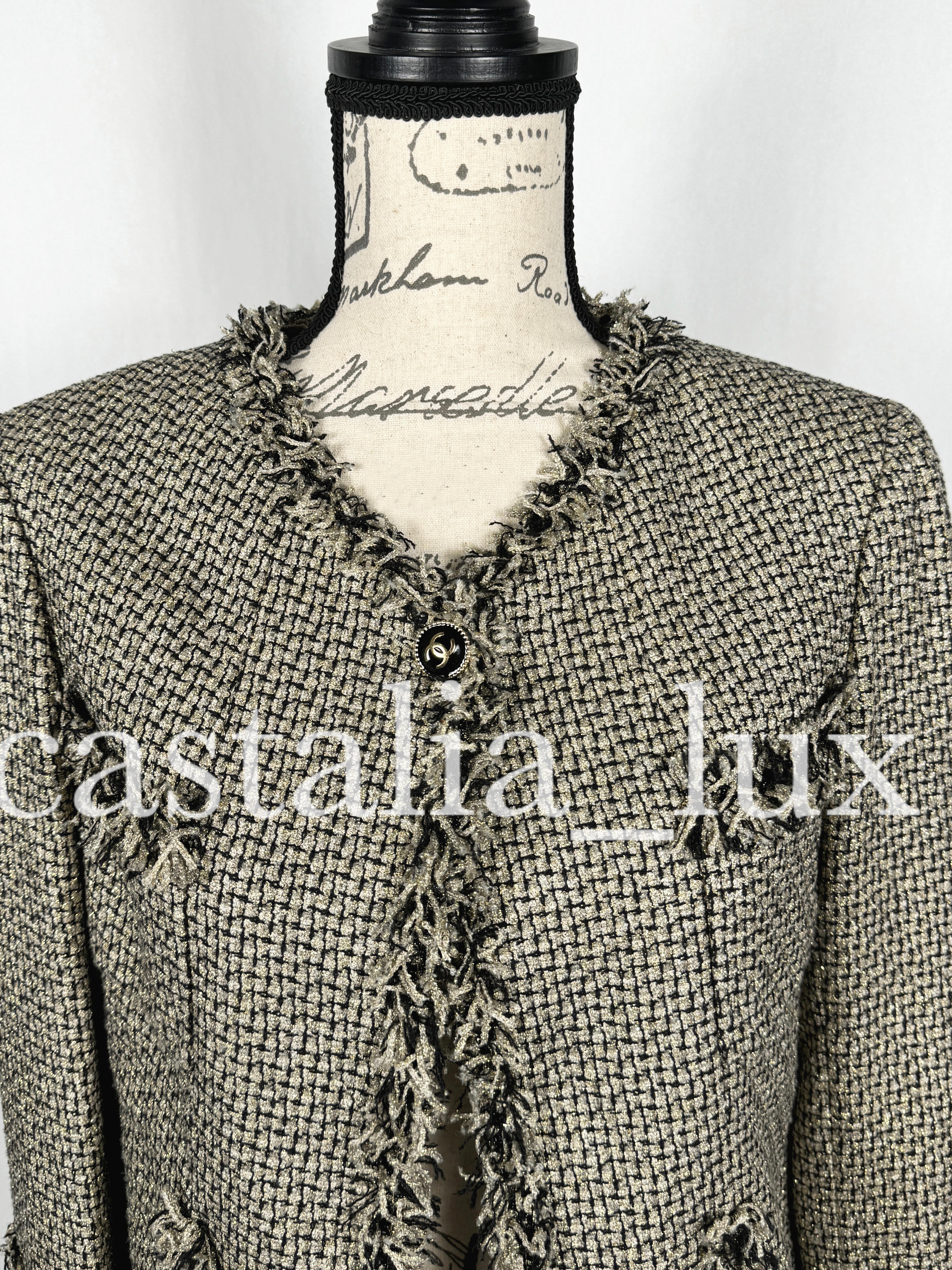 Chanel New Ad Campaign Lesage Tweed Jacket For Sale 8