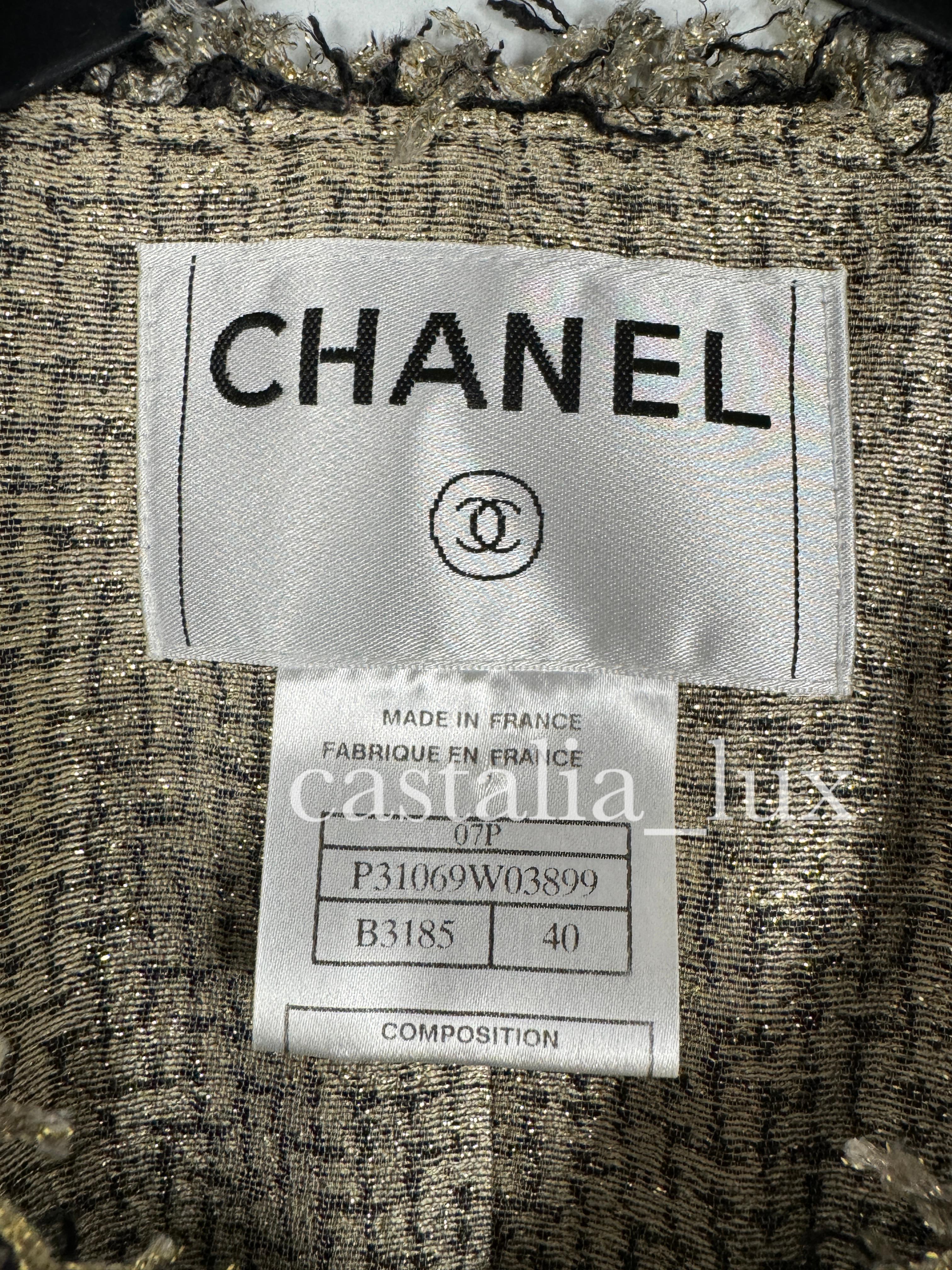 Chanel New Ad Campaign Lesage Tweed Jacket For Sale 11