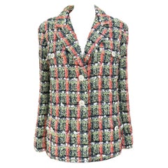 Chanel New Anna Wintour Style Sequin Tweed Jacket 36 FR