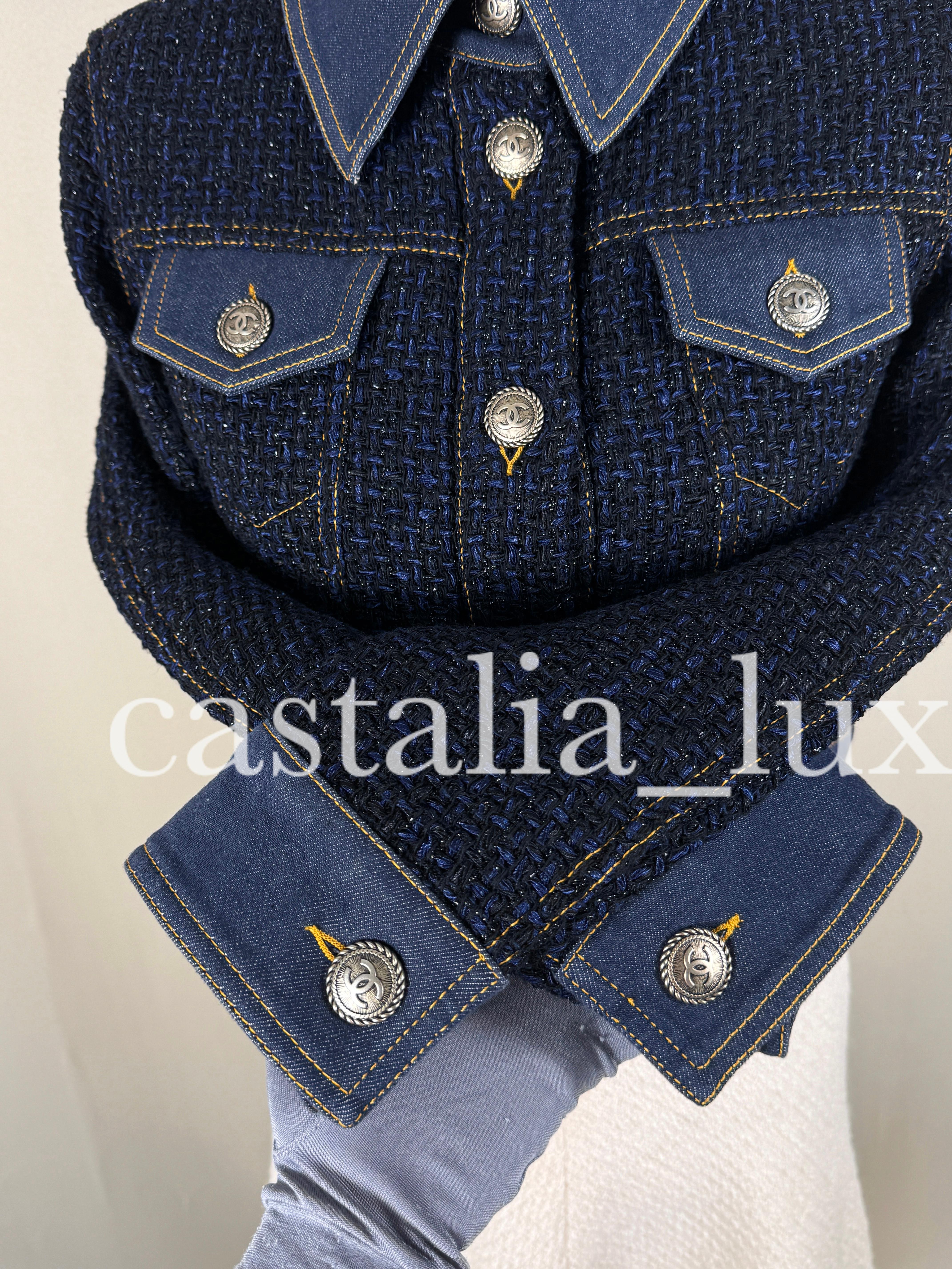 Chanel New Bestseller Lesage Tweed Jacket For Sale 6
