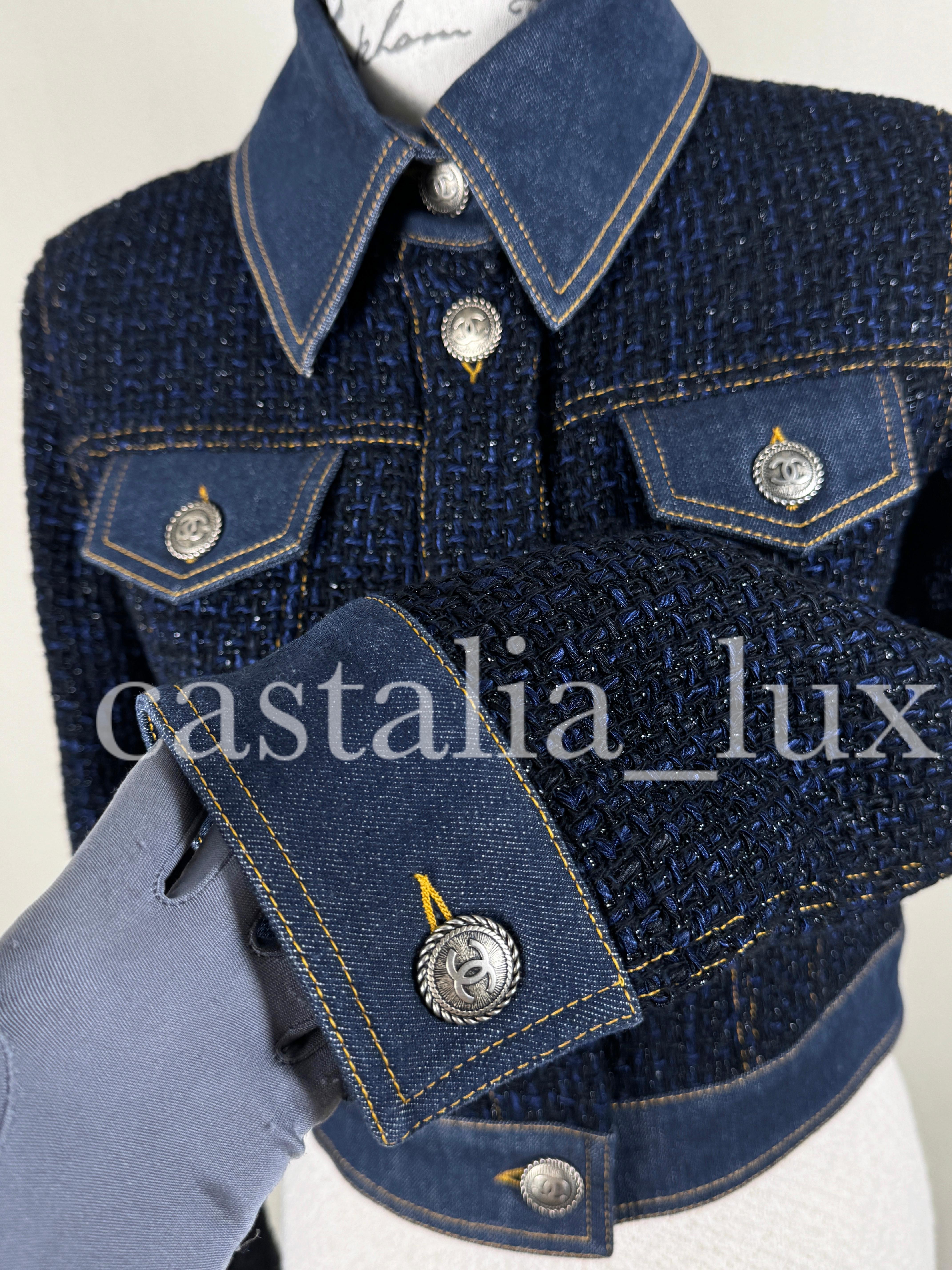 Chanel Neue Bestseller Lesage Tweed-Jacke aus Tweed im Angebot 13