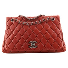 Chanel New Bubble Flap Bag Quilted Lambskin Small