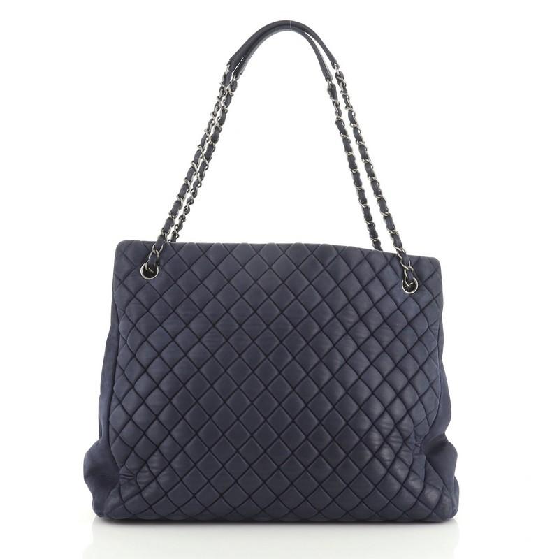 Chanel New Bubble Tote Quilted Calfskin Large In Fair Condition In NY, NY