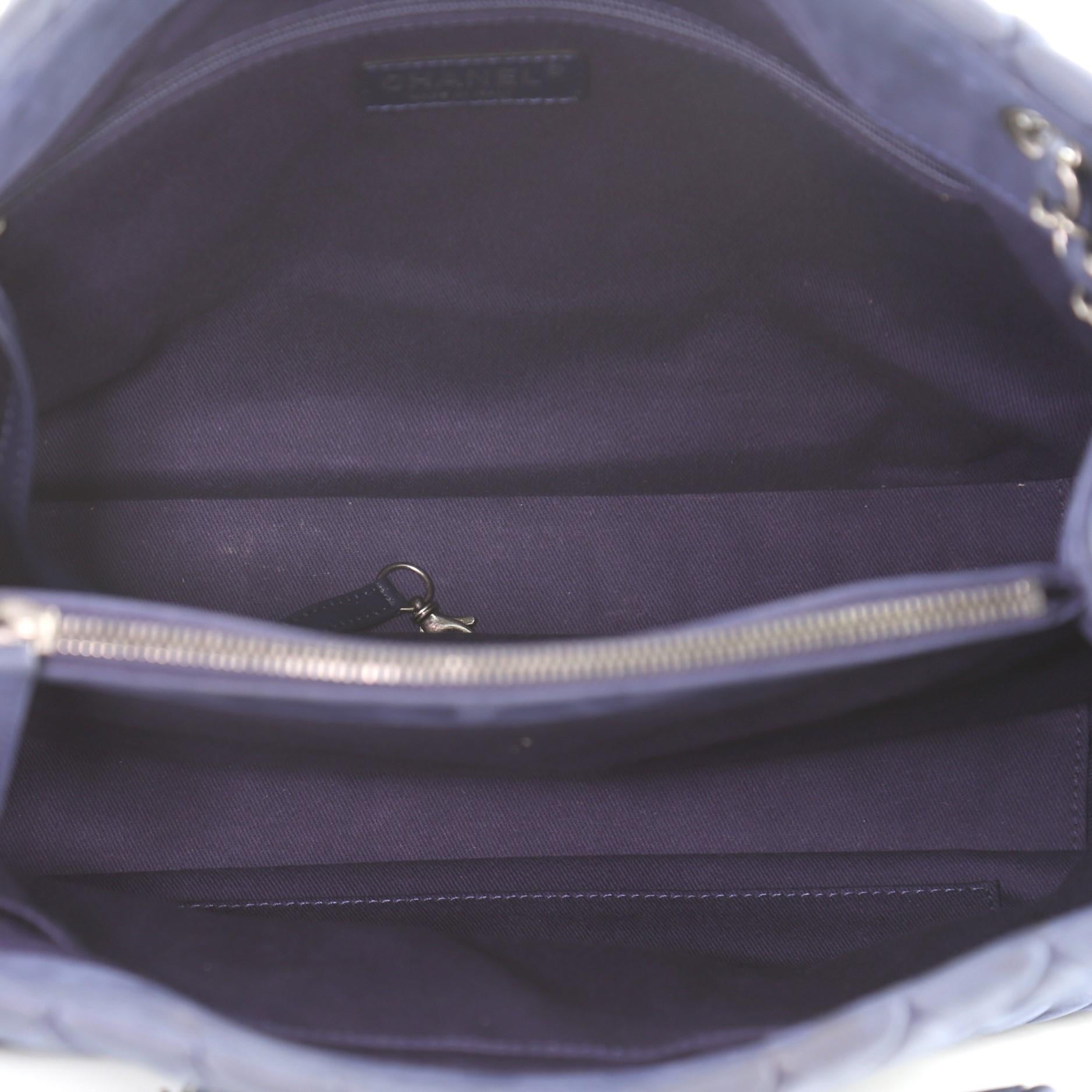 Chanel New Bubble Tote Quilted Calfskin Large 1