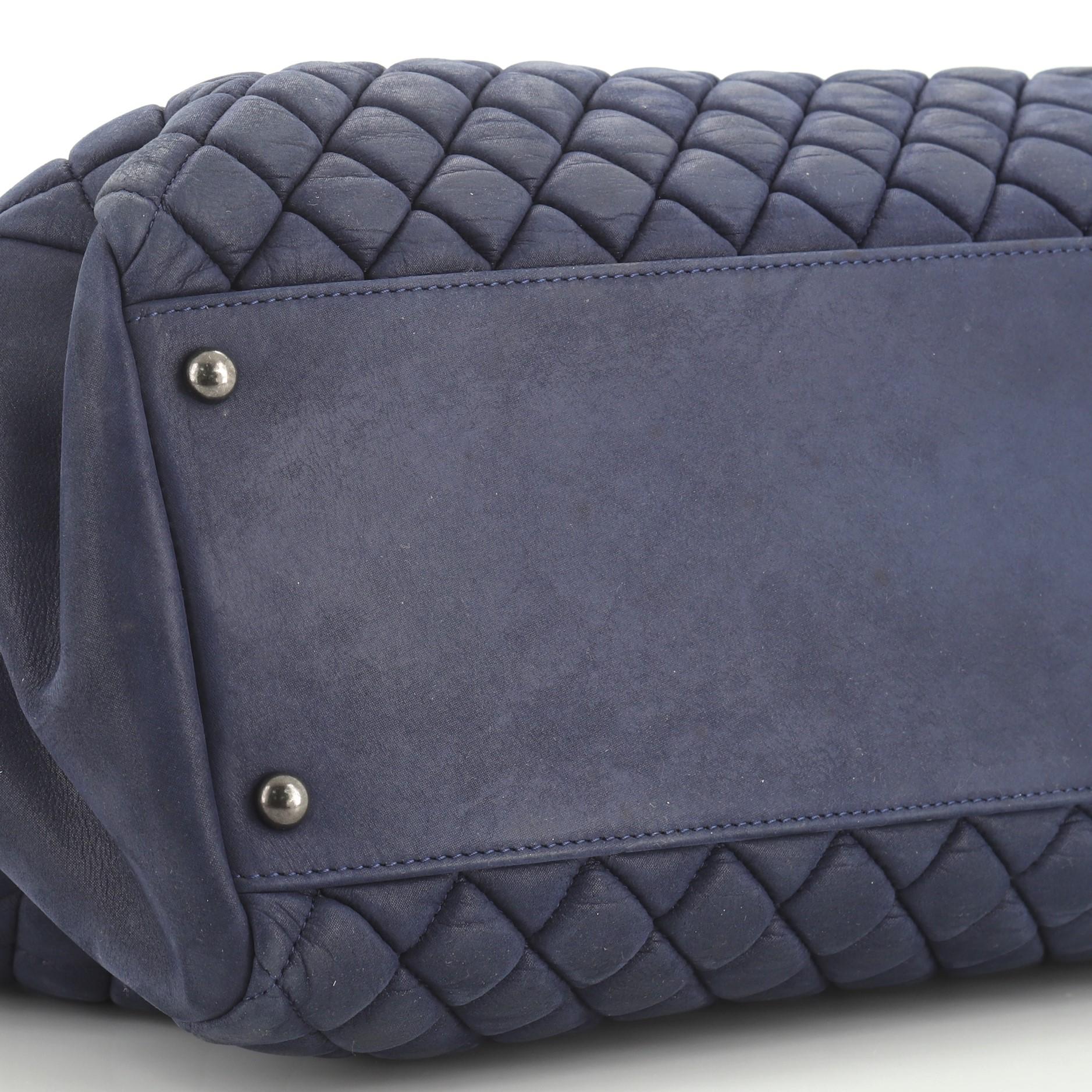 Chanel New Bubble Tote Quilted Calfskin Large 2