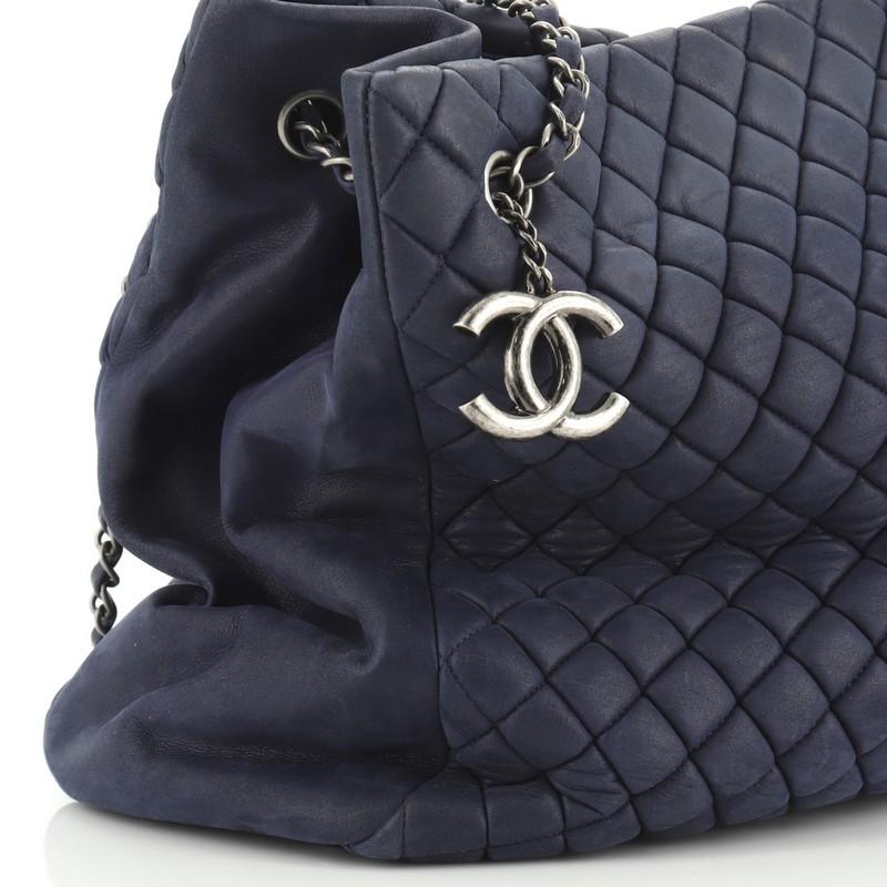 Chanel New Bubble Tote Quilted Calfskin Large 4
