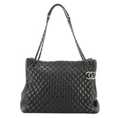 Chanel New Bubble Tote Quilted Calfskin Large
