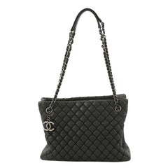 Chanel New Bubble Tote Quilted Calfskin Small