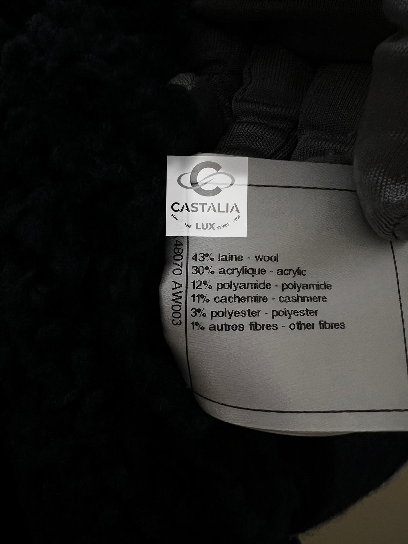 Chanel New CС Teddy Bomber Jacket 34 FR 8