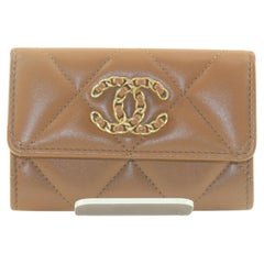 CHANEL NOUVEAU Porte-cartes Caramel 3CK126K