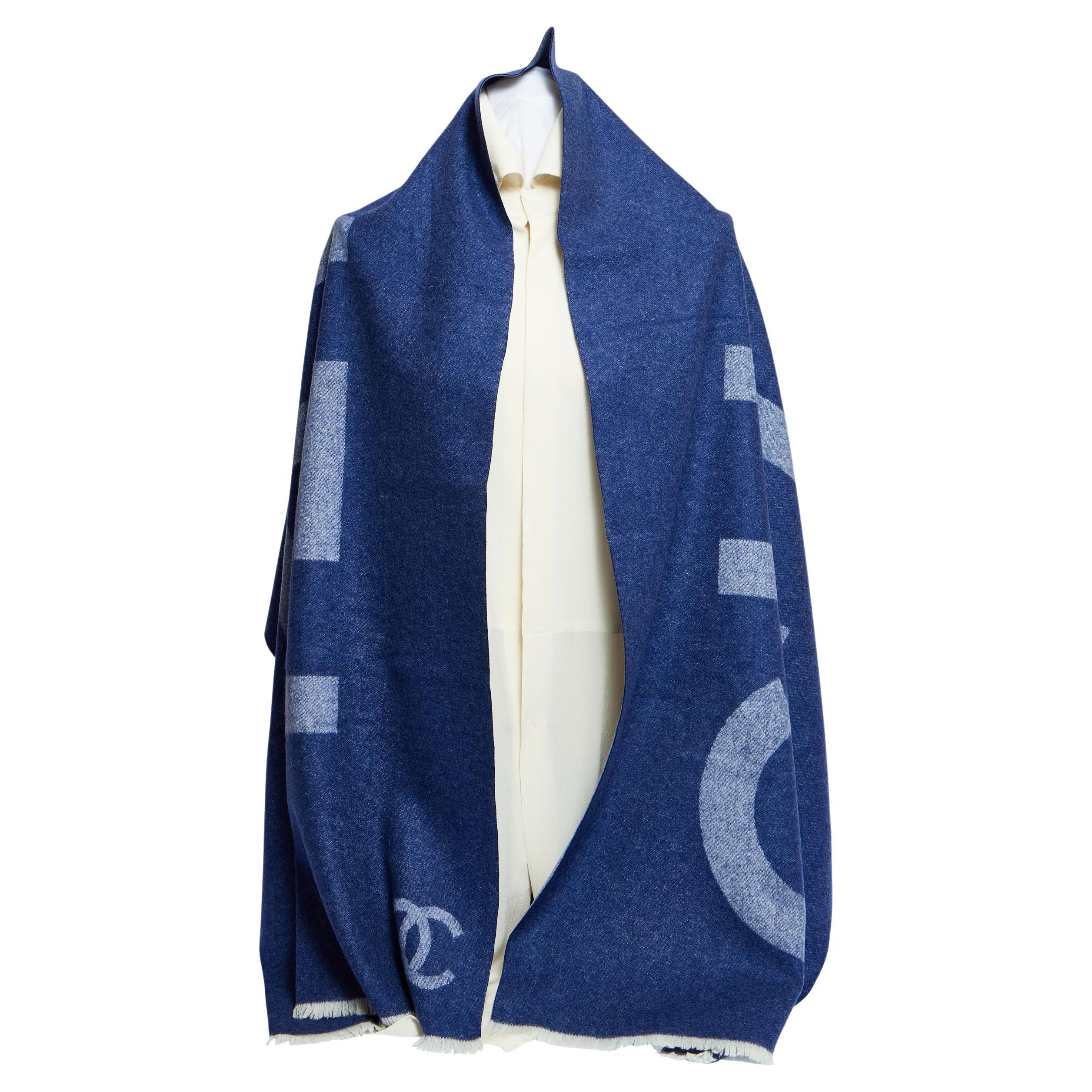 1stDibs Chanel New Cashmere and Silk Blue