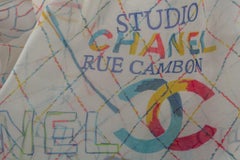 Chanel New Cashmere Camellia Shawl