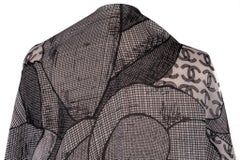 Chanel New Cashmere Shawl Grey