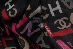 Chanel New Cashmere Shawl Multicolor