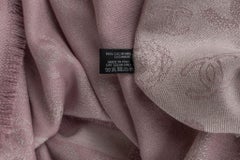 Chanel New Cashmere Shawl Pink