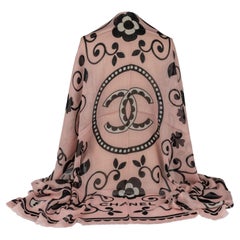 Chanel New Cashmere Shawl Rosé