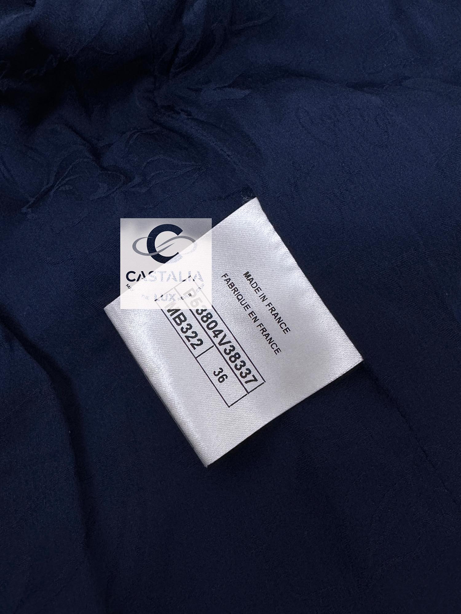 Chanel New CC Buttons Airport Collection Tweed Jacket 10