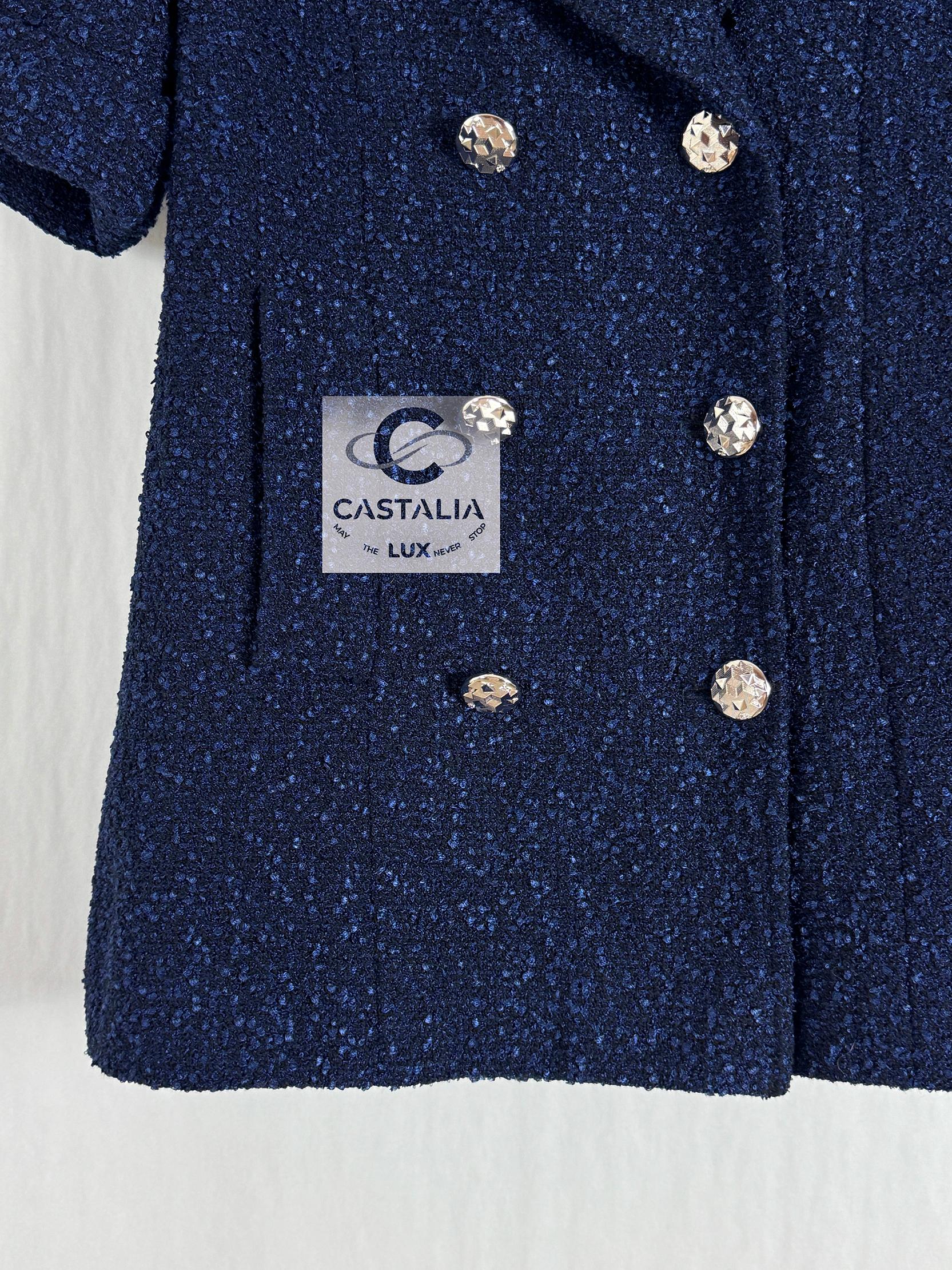 Chanel New CC Buttons Airport Collection Tweed Jacket 5