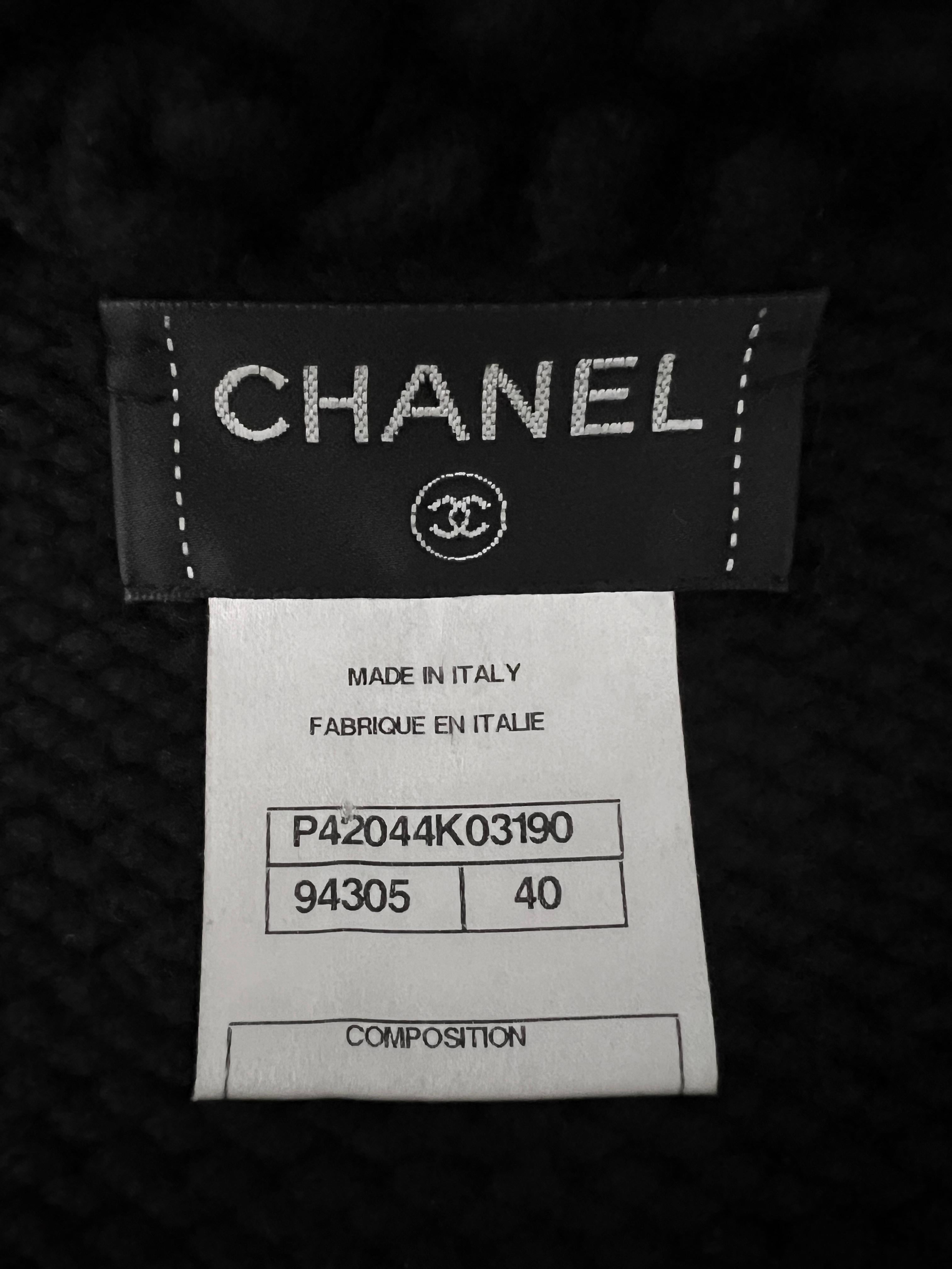 Chanel New CC Buttons Heavyweight Cashmere Jacket 11