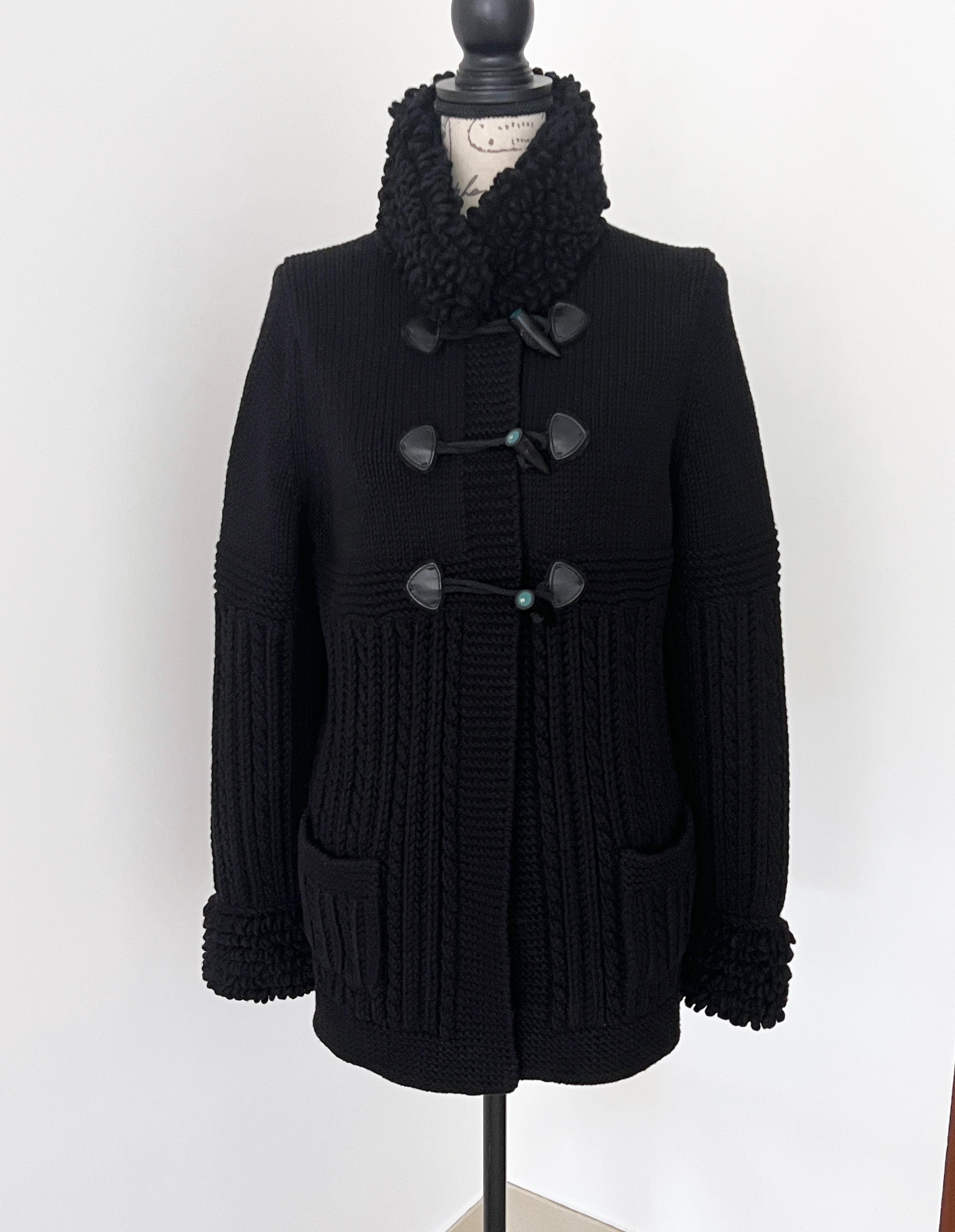 Chanel New CC Buttons Heavyweight Cashmere Jacket 14