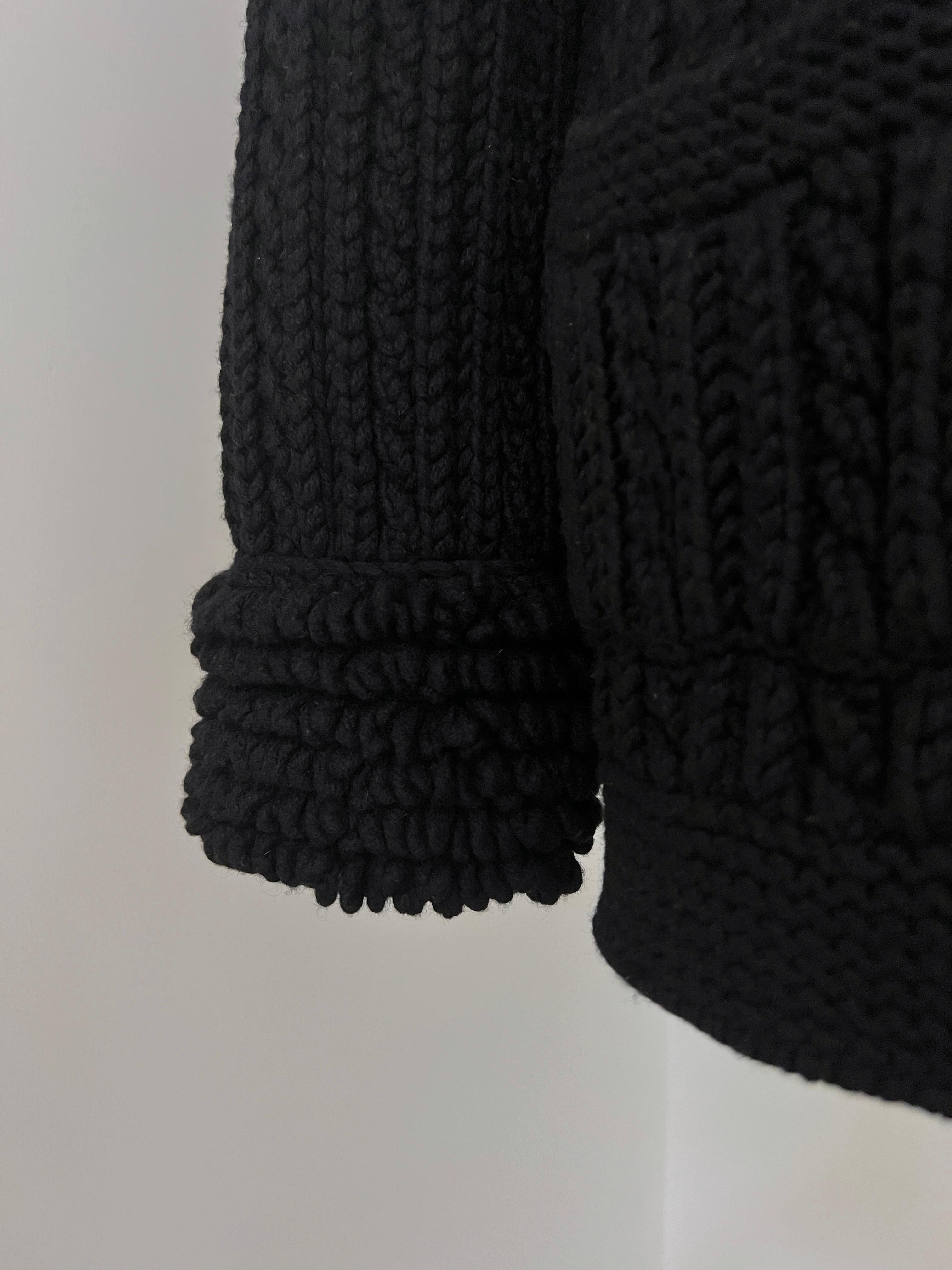 Chanel New CC Buttons Heavyweight Cashmere Jacket 4