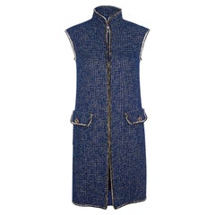 Chanel New CC Buttons Iridescent Tweed Vest
