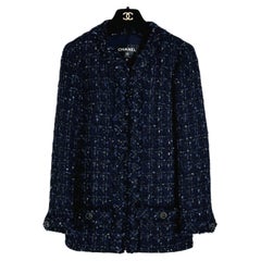 Chanel New CC Buttons Lesage Tweed Jacket
