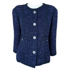 Chanel New CC Buttons Lesage Tweed Jacket
