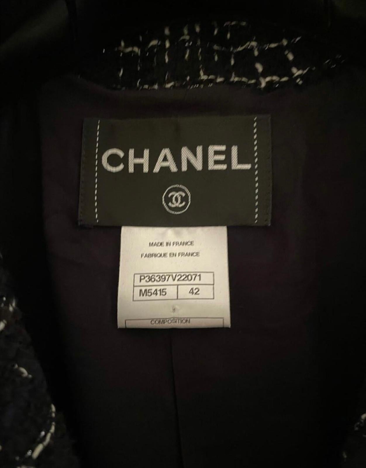 Chanel New CC Buttons Little Black Jacket 1