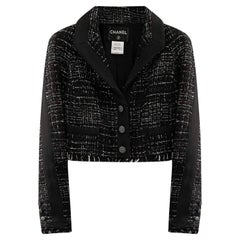 Chanel New CC Buttons Little Black Jacket