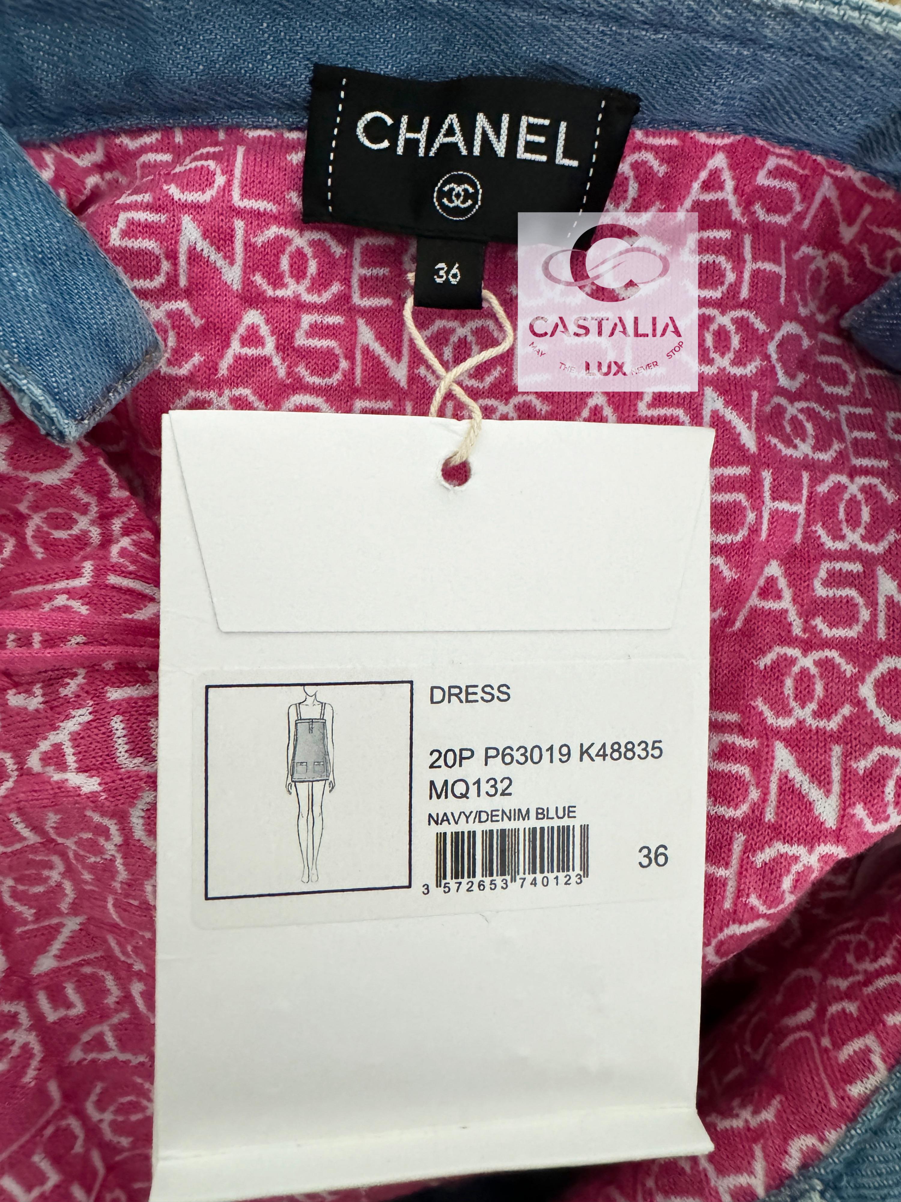 Chanel New CC Buttons Quilted Dress 7