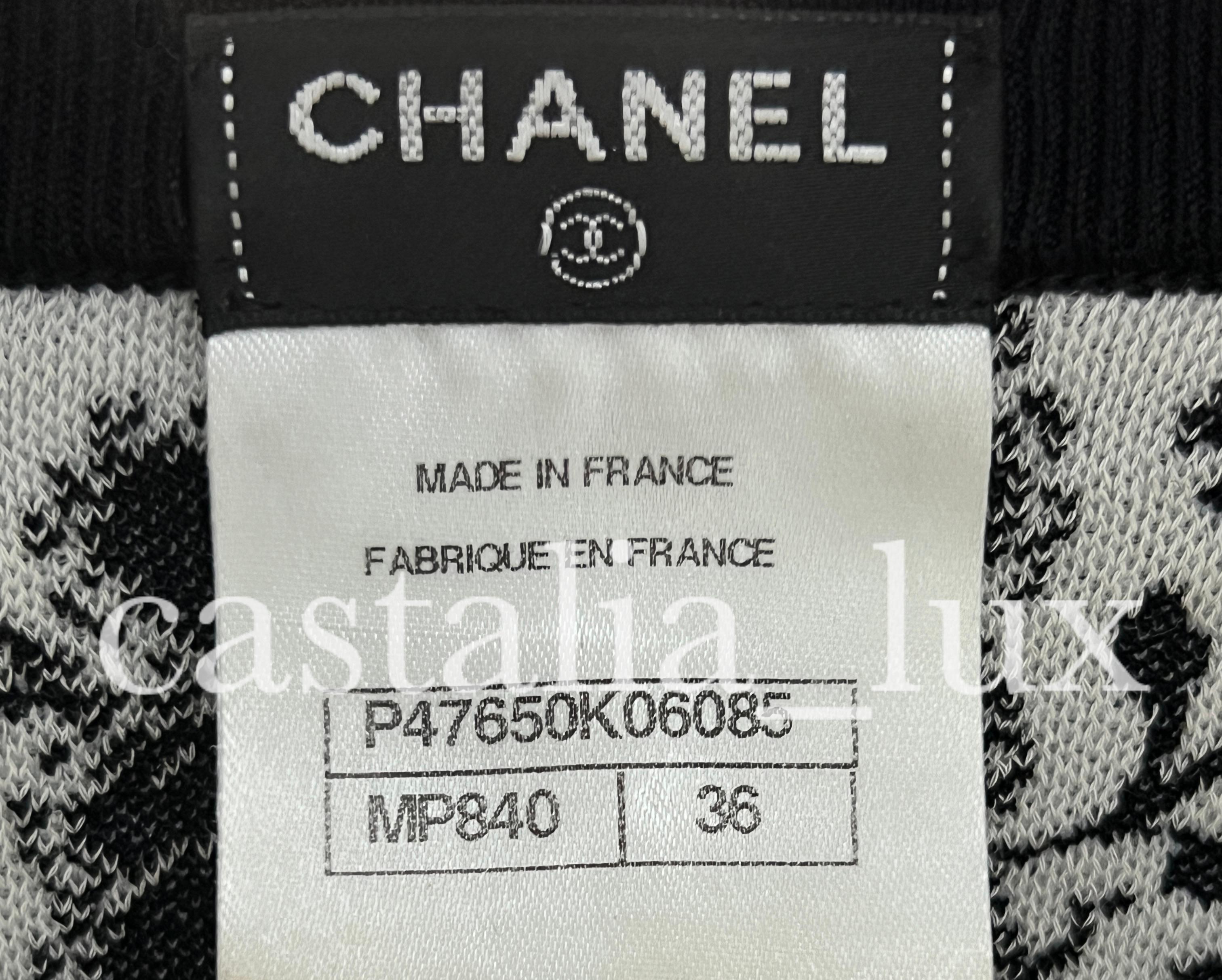 Chanel New CC Camellias Runway Relaxed Suit For Sale 8