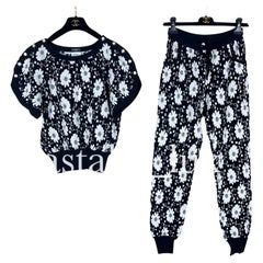 Chanel New CC Camellias Runway Relaxed Suit