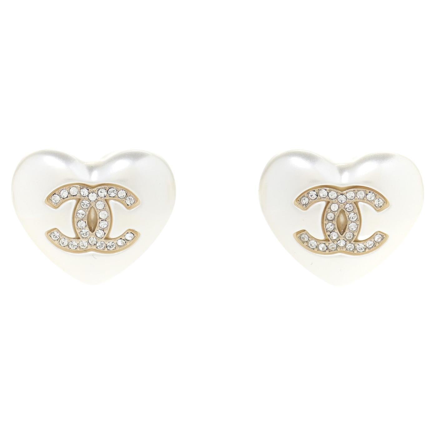 dainty chanel earrings