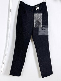 Chanel New CC Jewel Buttons Tweed Trousers