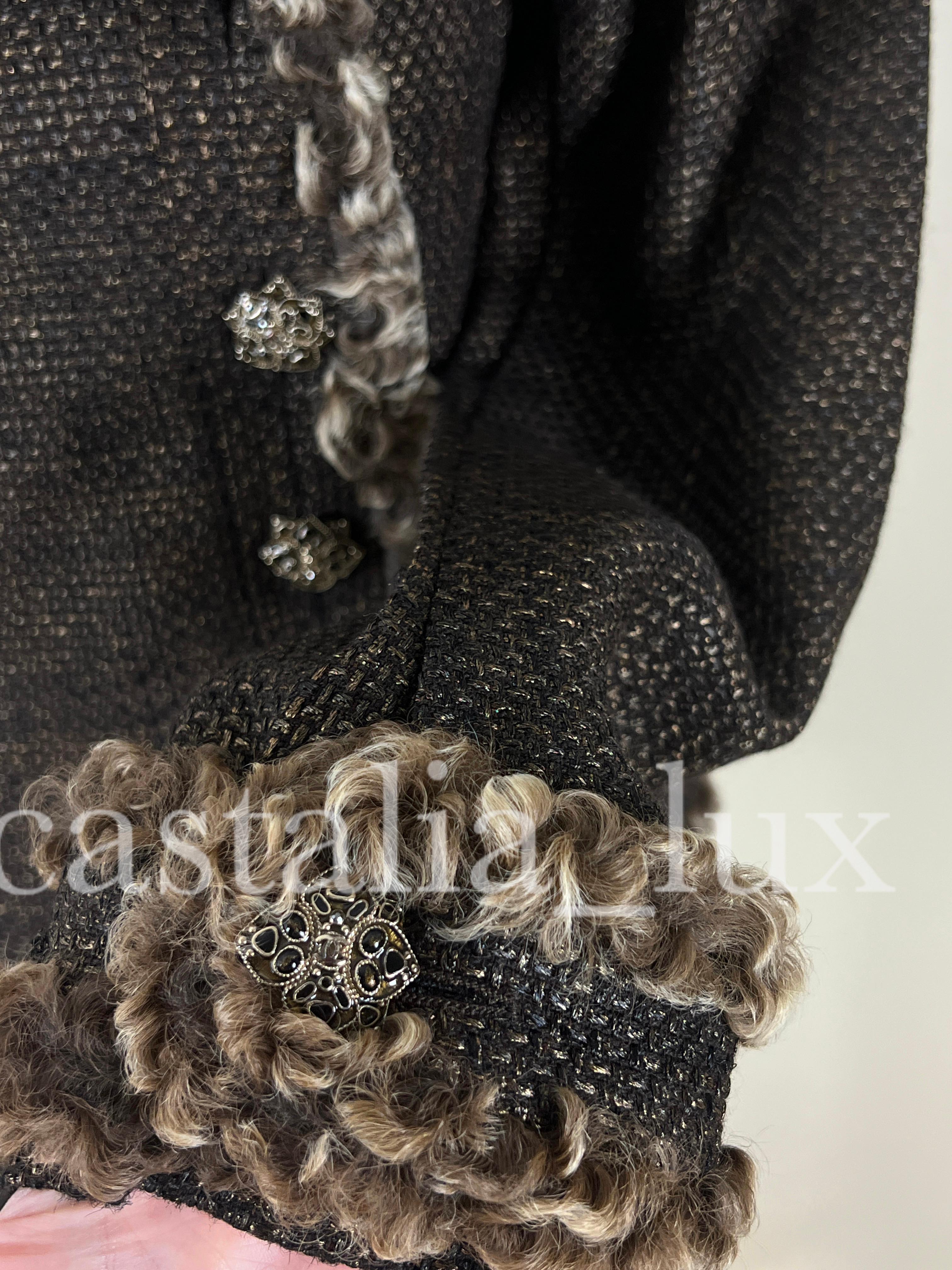 Chanel New CC Jewel Gripoix Buttons Tweed Jacket 9