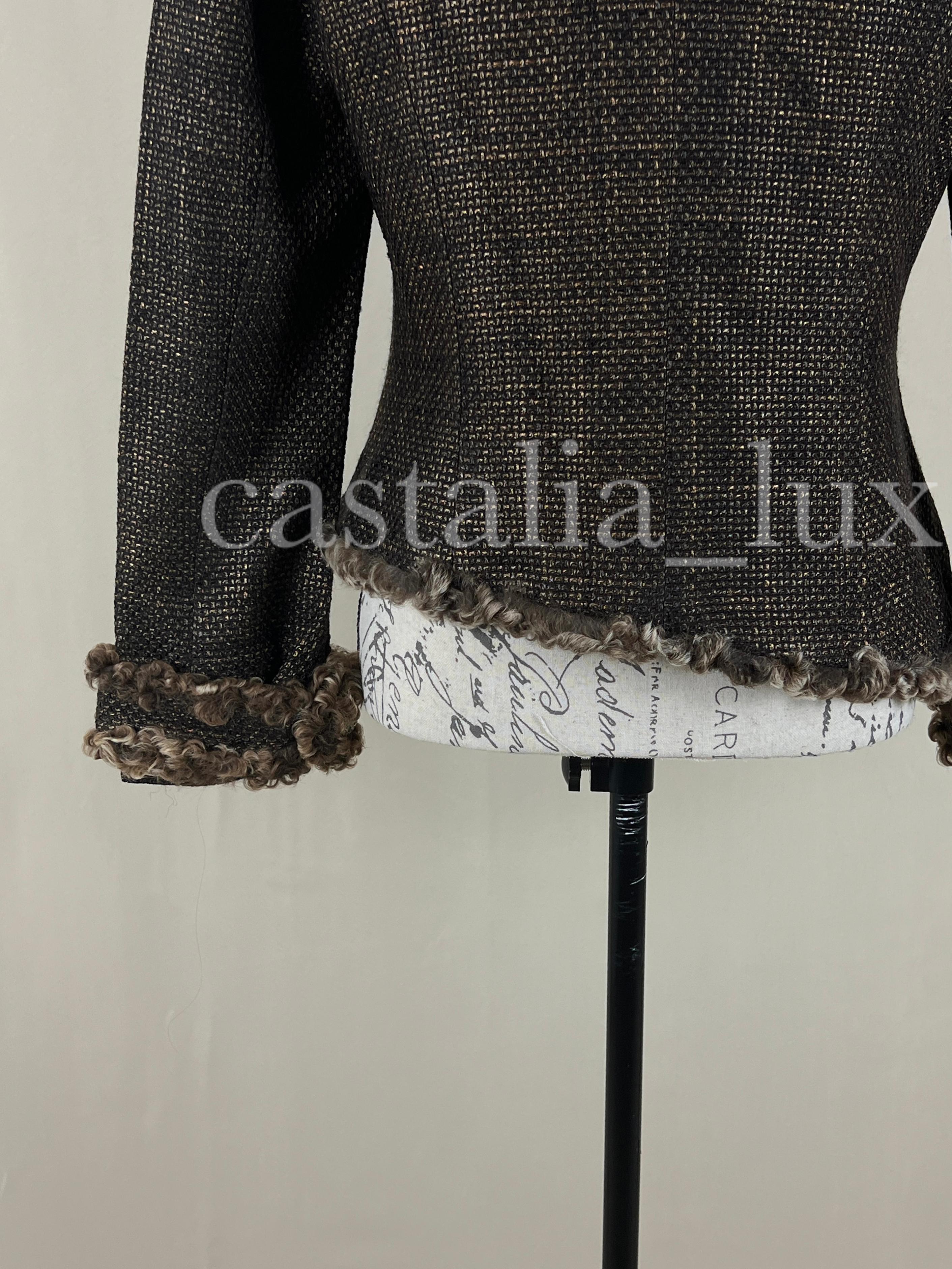 Chanel New CC Jewel Gripoix Buttons Tweed Jacket 15