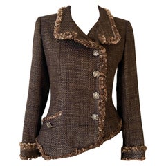 Chanel New CC Jewel Gripoix Buttons Tweed Jacket