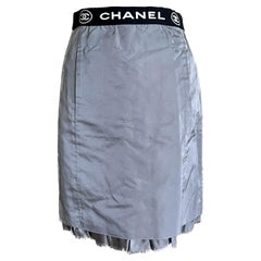 Chanel New CC Logo Band Collectors Skirt