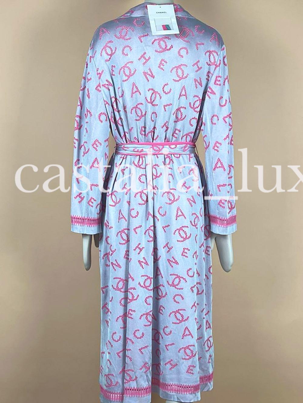 Chanel New CC Logo Gorgeous Maxi Kimono Jacket 7